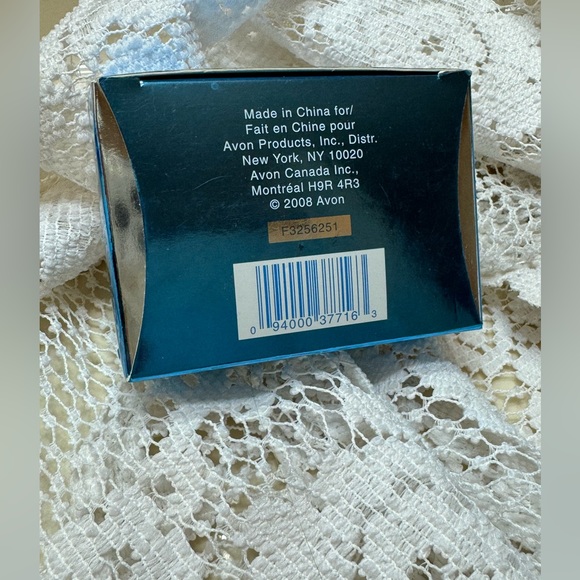 Avon 2008 Clear Chevron Two Piece Set - Picture 5 of 6